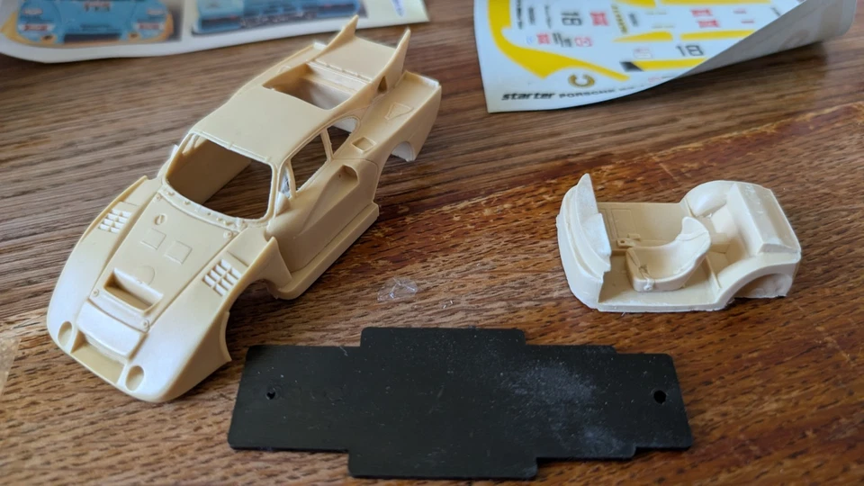 STARTER 1/43 PORSCHE K3 JLP ROAD ATLANTA IMSA 1982 KIT RESINE A MONTER - Photo 2/4