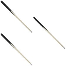3 Count Short Pool Cues for Kids Childrens Billiards Stick Sticks