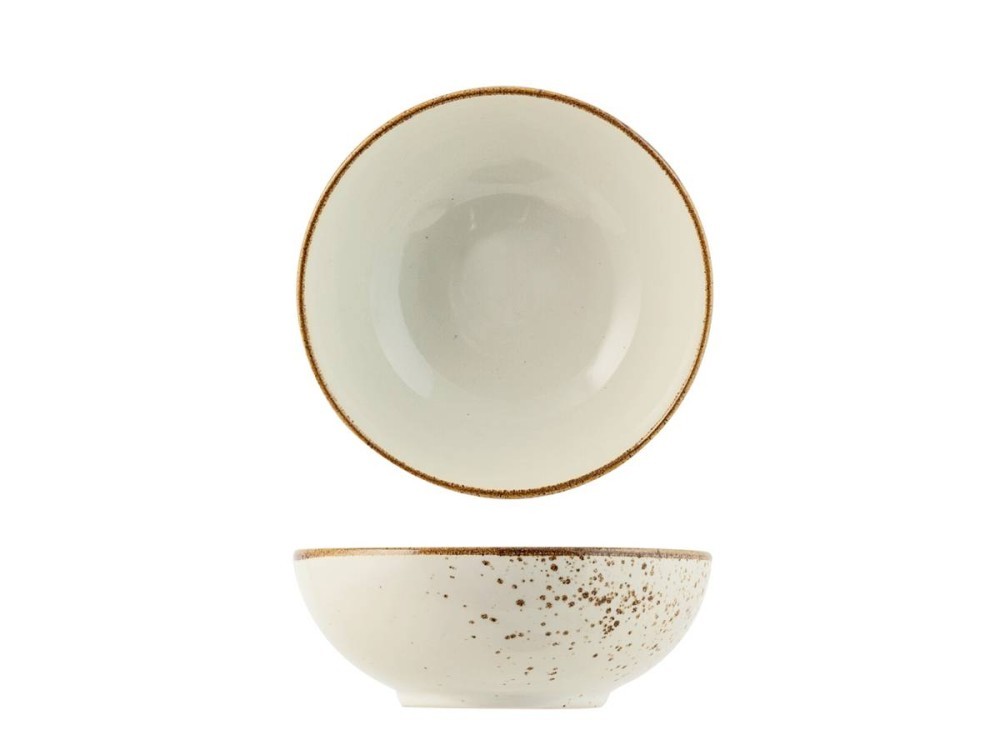 Ciotole 16,5 cm H&H Reactive Ivory | Set 6 Pezzi Stoneware Alta Qualità
