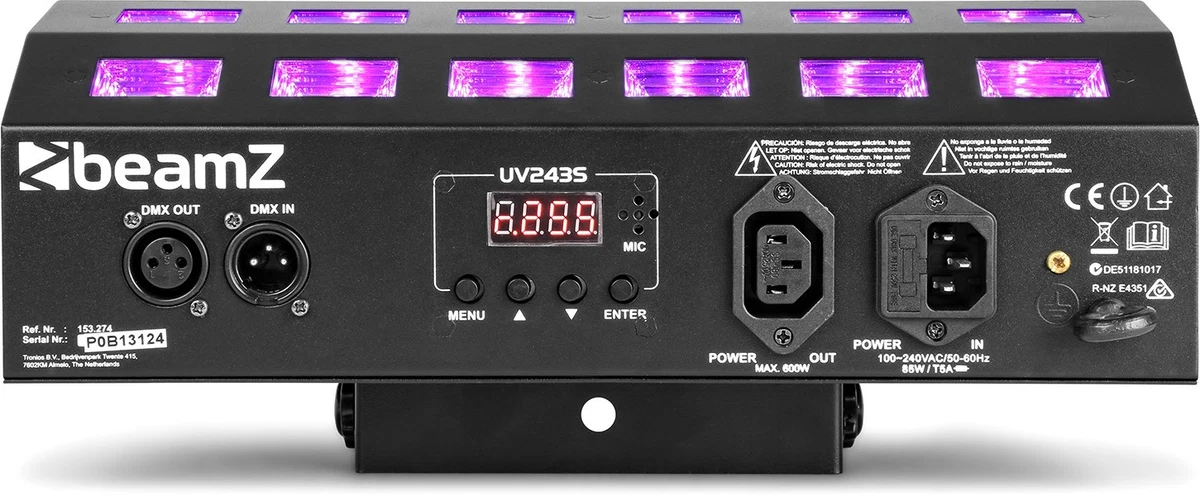 beamZ BUV463 LED UV-Flutlicht