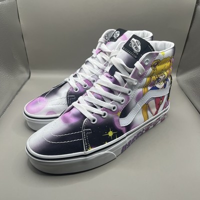 Vans x Sailor Moon SK8-Hi Pretty Guardians Anime Pink White Sneakers Women s 10