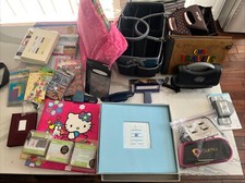 Full Lot Of Scrapbooking Items - Bags, Gypsy, Sizzix, Stickers, Stationary, Etc