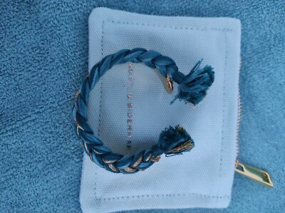 Bracelet Manchette Aurelie Bidermann 'Copacabana' Vert, Plaqué Or - Neuf Avec étuis