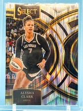 2024 WNBA Select SILVER FLASH Alysha Clark #102 Premiere Las Vegas Aces