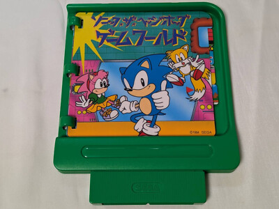 SEGA Pico Sonic the Hedgehog GameWorld Japan Import US Seller | eBay