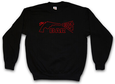 BANG BANG BAR SWEATSHIRT PULLOVER Twin The Tavern Club Neon Sign Logo Peaks