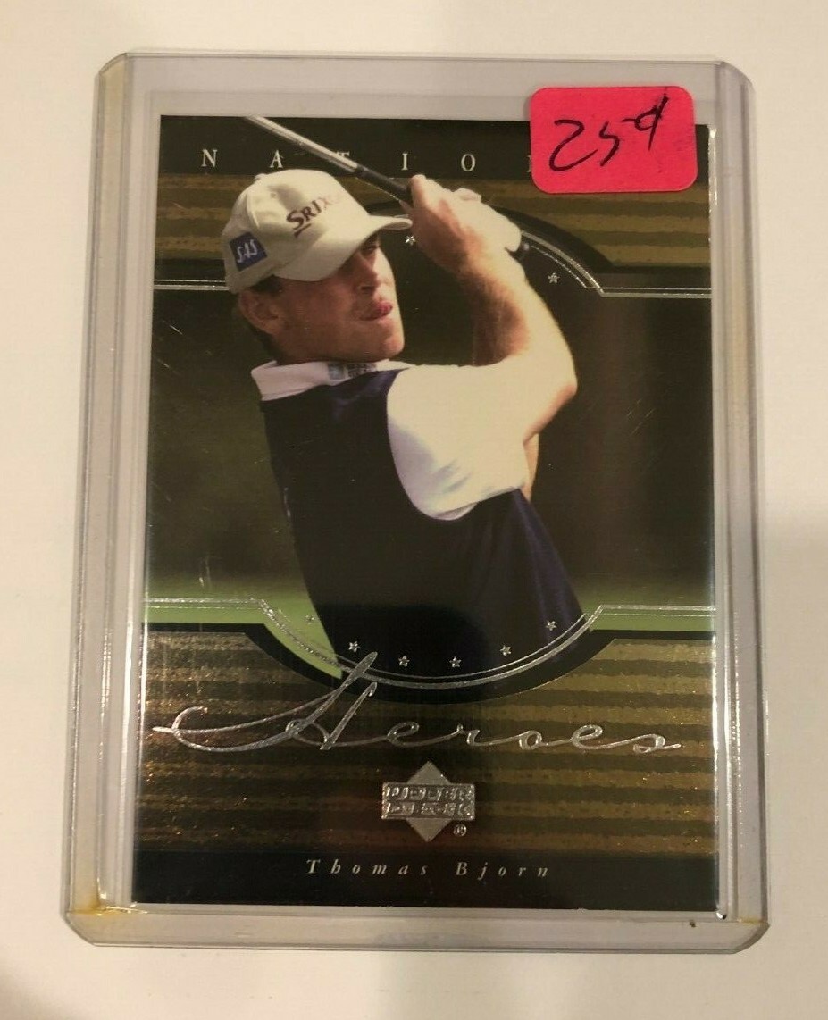 2001 Upper Deck #NH8 Thomas Bjorn
