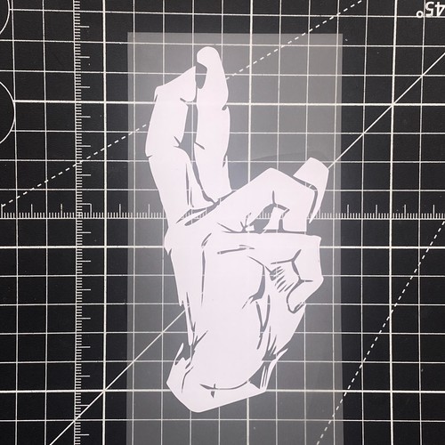 Jujutsu Kaisen Anime Satoru Gojo Unlimited Void die cut decal - Picture 3 of 5