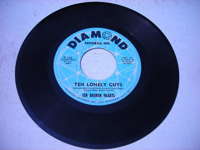 The Broken Hearts Ten Lonely Guys / Shining Star 1962 45rpm