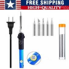 Soldering Iron Electric Gun Adjustable Temperature 60W 110V Welding Solder Wire
