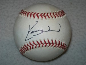 kerry wood autographed baseball