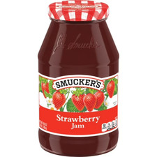 The Smucker's Strawberry Jam, Bursting With Strawberry Flavor, 48 Ounces