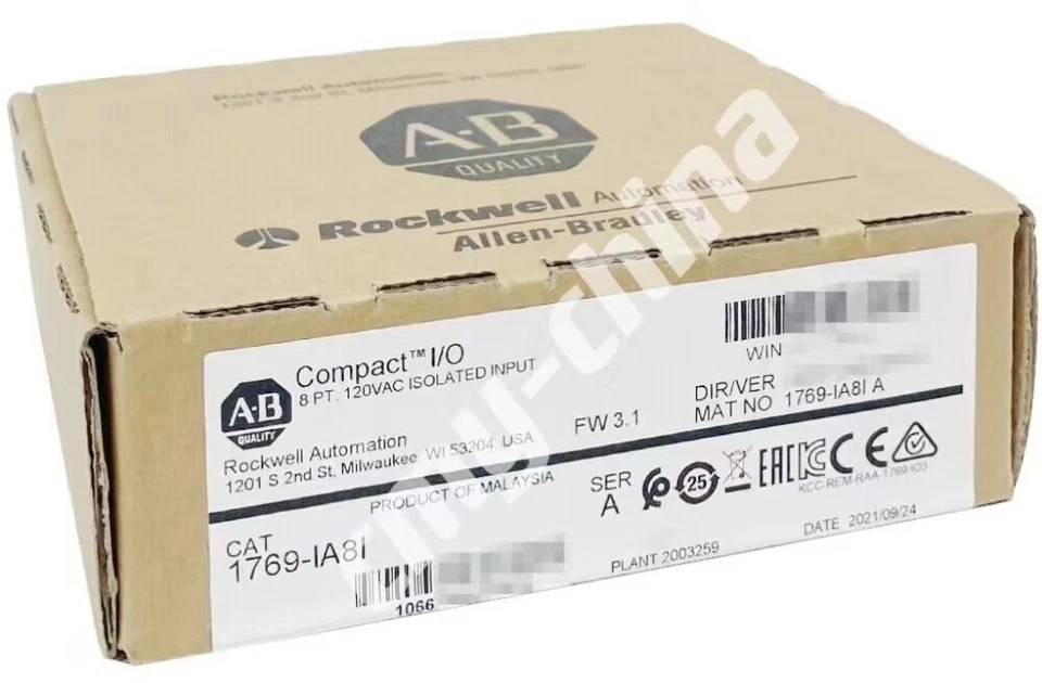 Brand New AB 1769-IA8I /A CompactLogix 120VAC Isolated Input 1769IA8I - Image 3 of 3