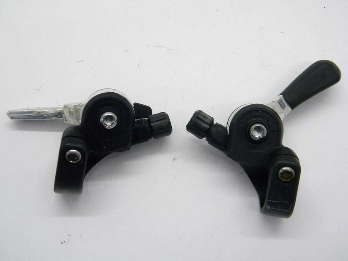Shimano Deore XT シフター 7速 SL-M732　状態良し NOS Shimano Deore XT II SL-M732 Thumb Shifters: 7 Speed SIS