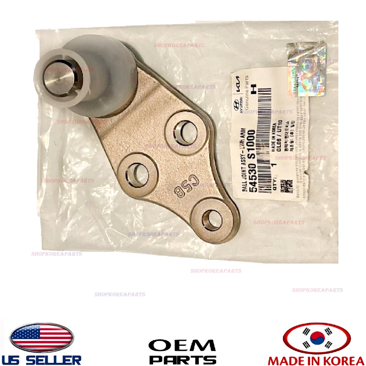 Genuine OEM Front Lower Ball Joint 2019–20 Santa Fe | 2020–25