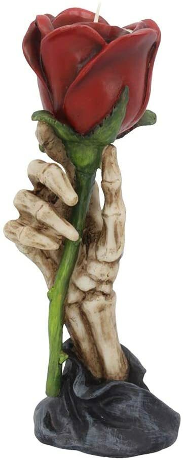 Подсвечник для вечного огня Nemesis Now, 20,5 см, красный, смола