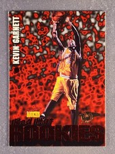1995-96 Signature Fame & Fortune Kevin Garnett Red Hot Rookie RC #R6 Wolves