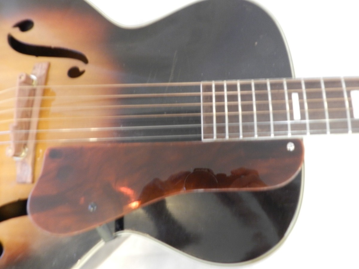 Vintage Early 1960's Harmony Monterey Archtop Acoustic Guitar