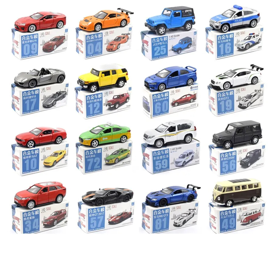 1:43 Nissan Bently Audi Honda Toyota SUV Racing Car Diecast Toy Model Car