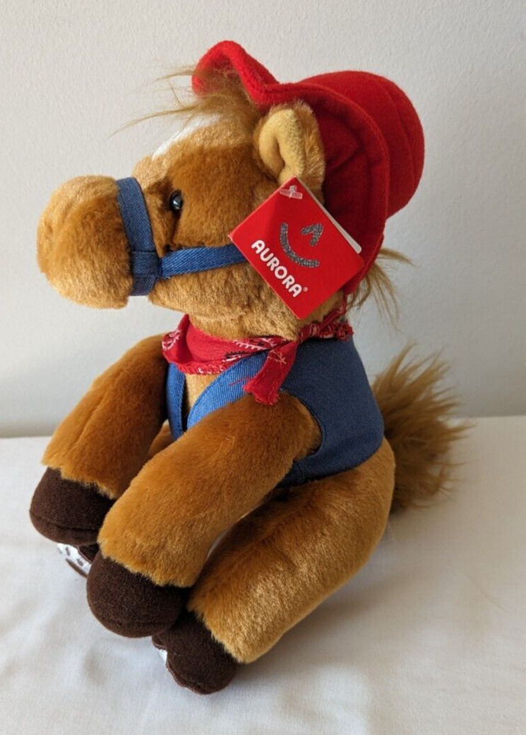 PONY Gilet da cowboy Bandana Cappello imbottito giocattolo animale