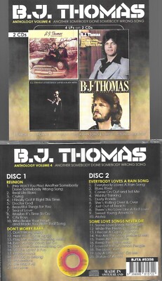 B.J. THOMAS-ANOTHER SOMEBODY DONE SOMEBODY WRONG SONG-ANTHOLOGY V. 4 2 CDS