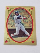 JIM RICE 1984 TOPPS ALBUM STICKER #189 BOSTON RED SOX GOLD FOIL