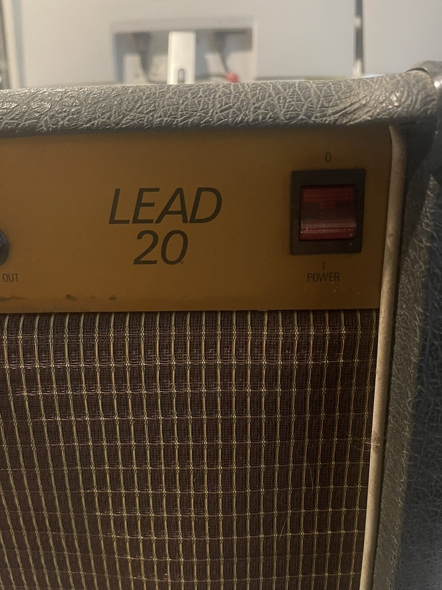 80s Marshall Lead 20, 1x10 Combo | eBay