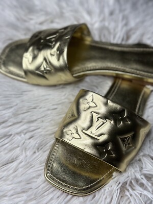Louis Vuitton Revival Mule Flat Sandals 38