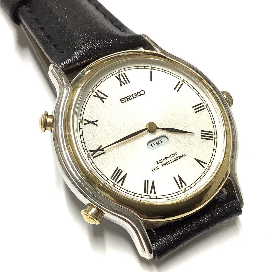 Seiko Equipment For Professional 8M26-7060 Vintage Quartz