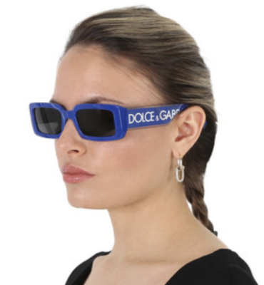 NEW Dolce & Gabbana DG6187-309487-53 Sunglasses 53mm 100