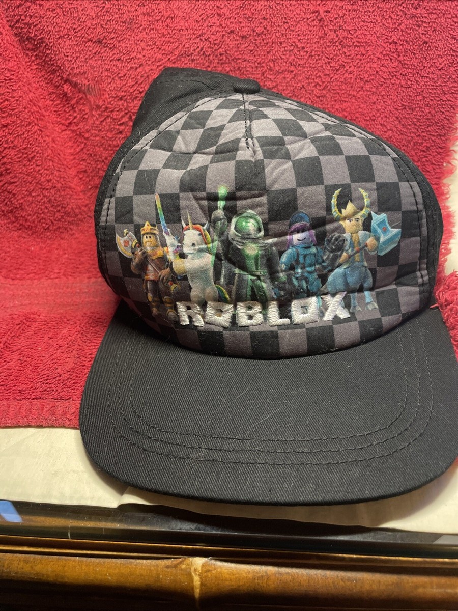 🔥🔥ROBLOX Trucker Ball Cap Adjustable Hat Snapback Size Youth