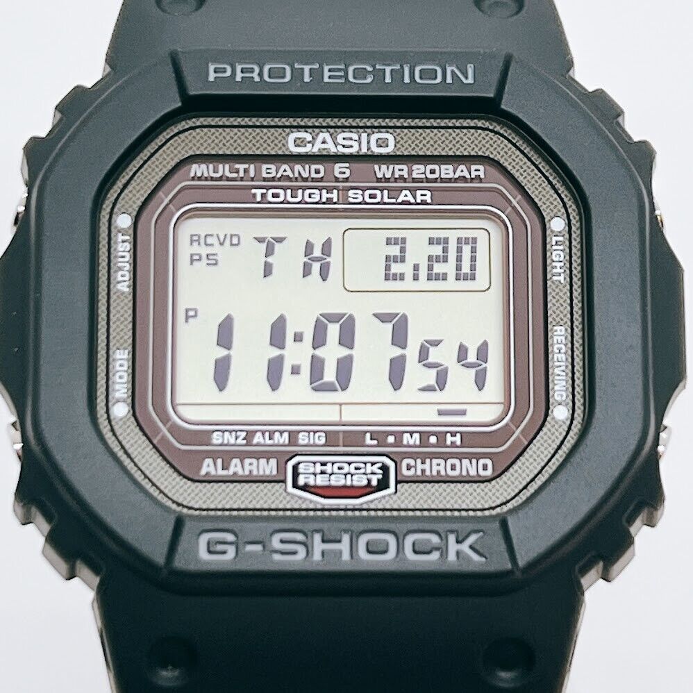 Casio G-Shock GW-5000U-1JF Black Tough Mens Watch Japan Casio G-Shock GW-5000U-1JF Black Tough Mens Watch Japan