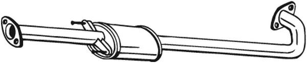BOSAL 278-671 Middle Silencer for HYUNDAI