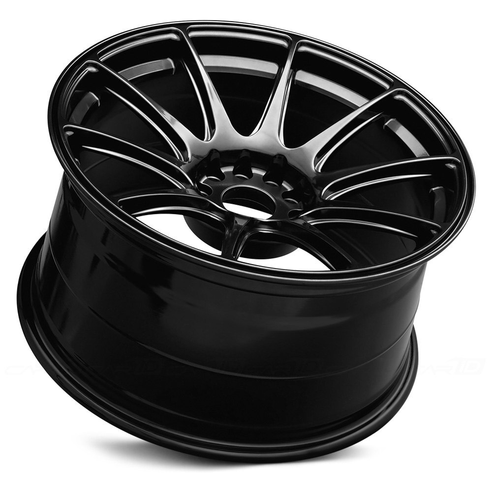 16x8.25 +0 XXR 527 4x100,4x114.3 Chromium Black Wheels (Set of 4