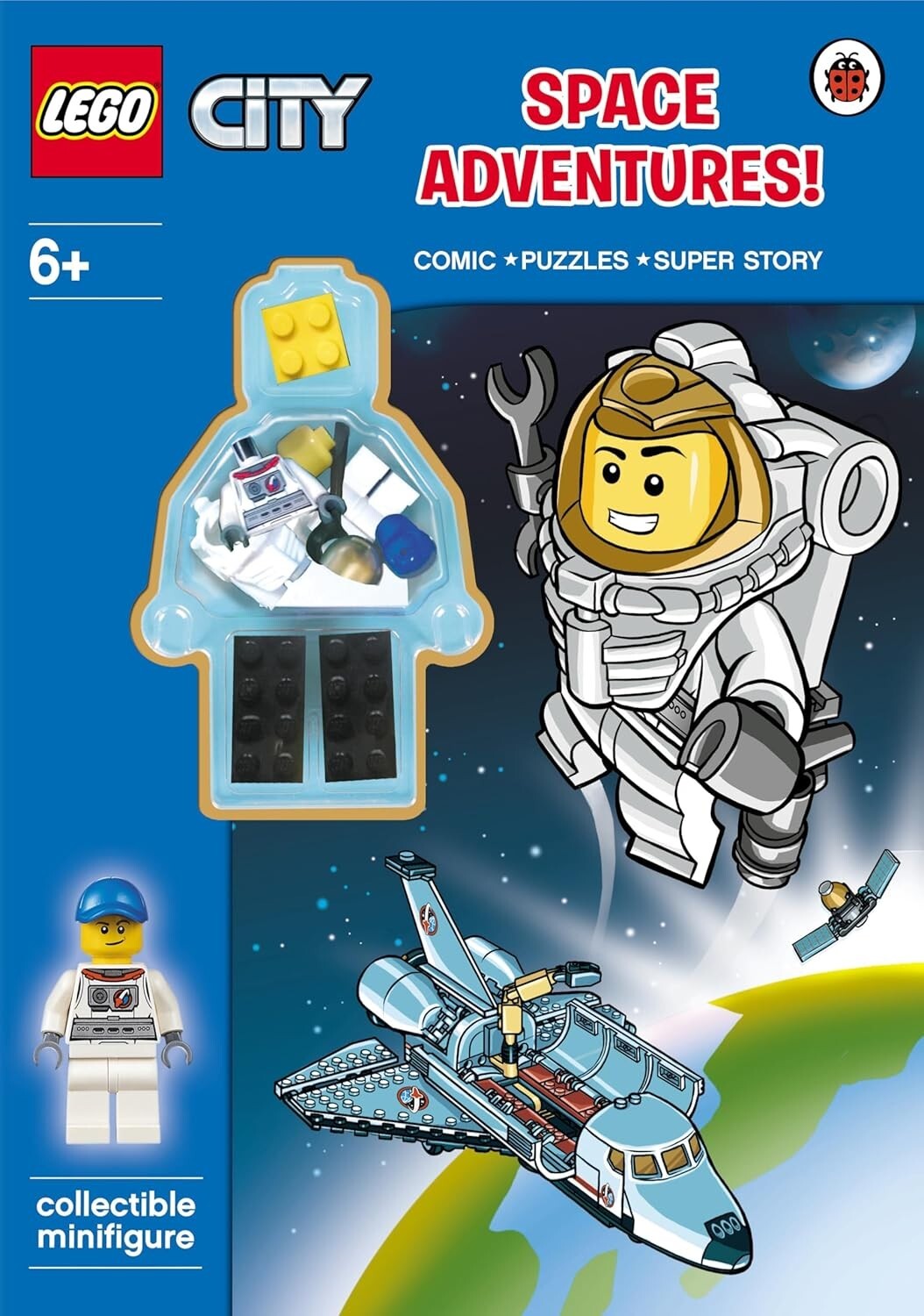 LEGO City: Space Adventure Activity Book with Minifigure Brand New Book