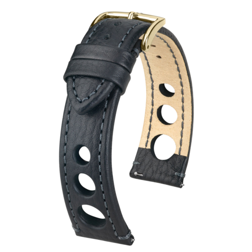 HIRSCH Rally Artisan Calf Leather Watch Strap-Buffalo Calfskin-QR+Bonus Battery - Picture 43 of 57