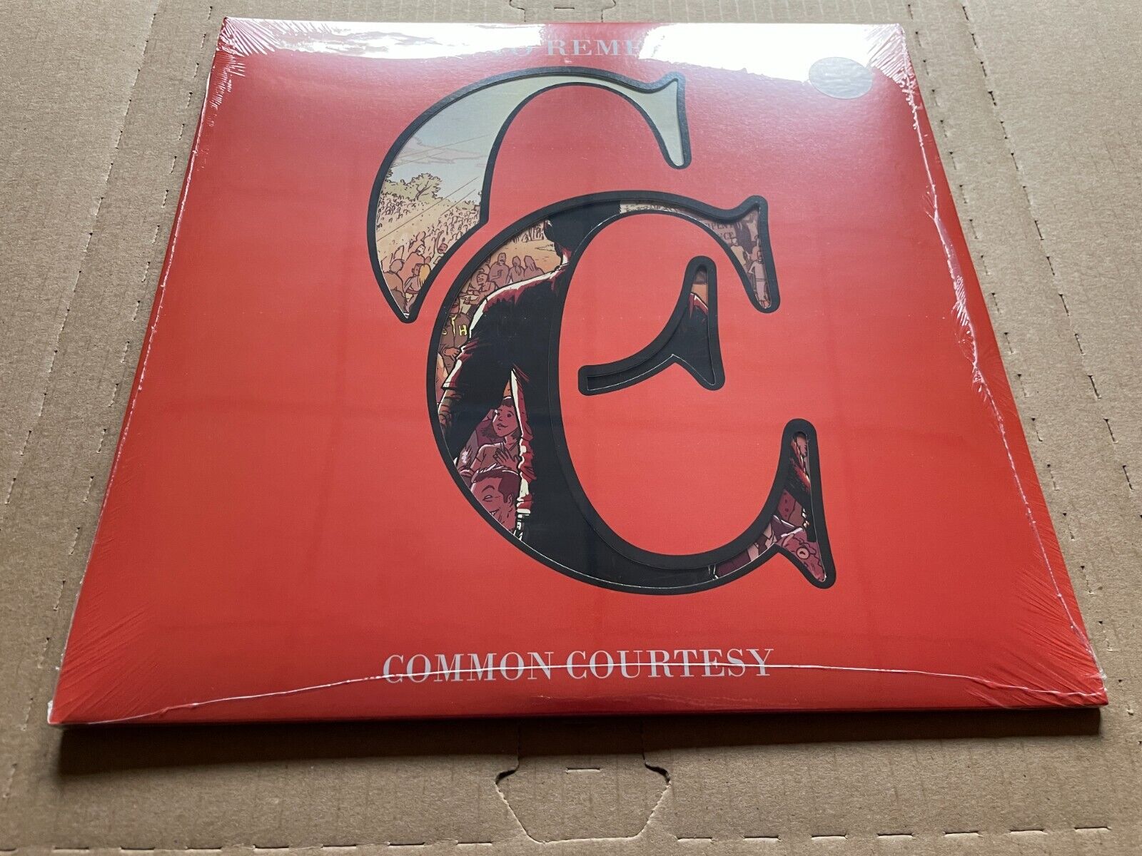 NEW SEALED A Day to Remember - Common Courtesy CLEAR w/ SPLATTER Vinyl 2xLP