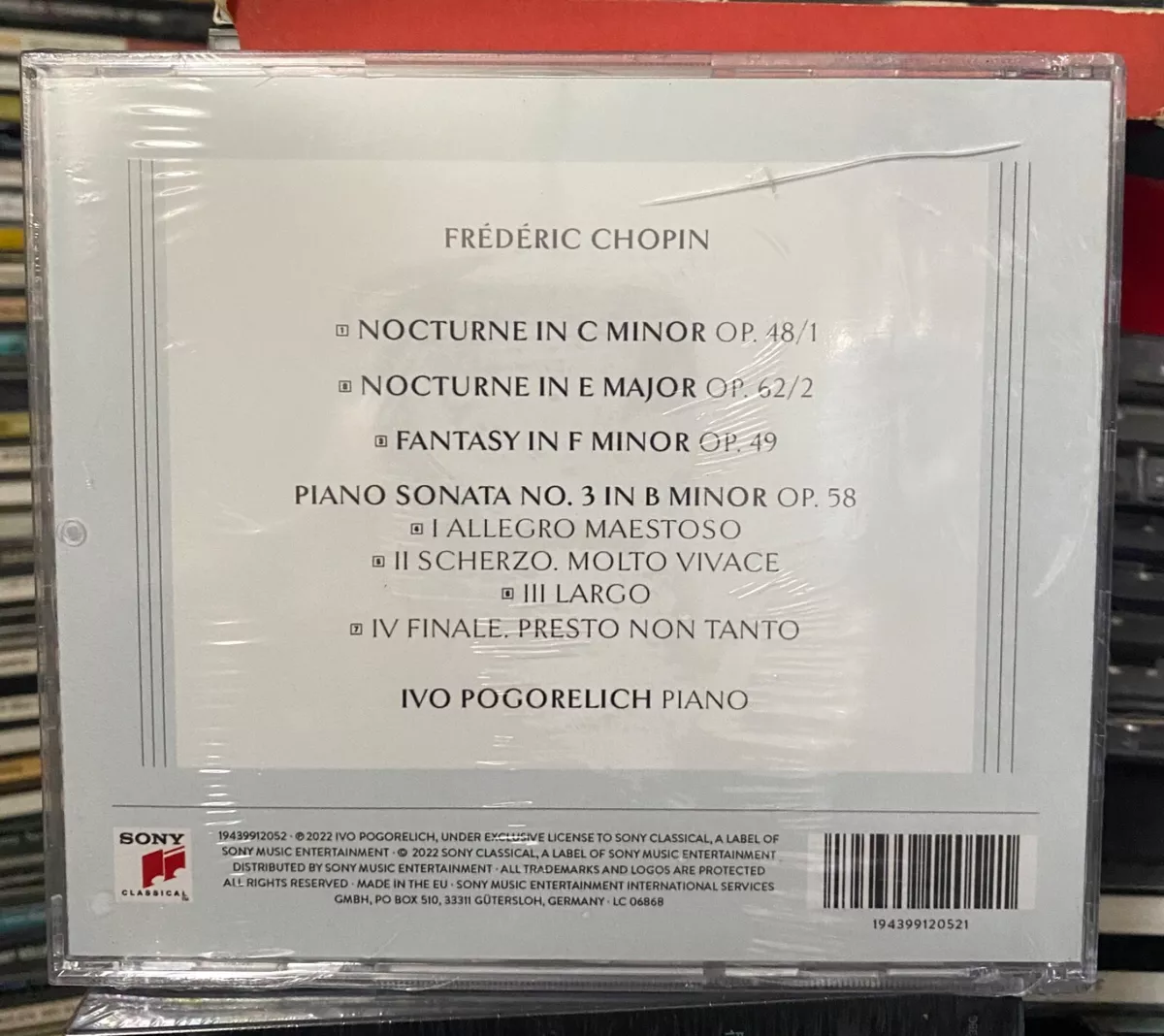 Chopin: Nocturnes - Sony Classical Originals – Álbum de Frédéric