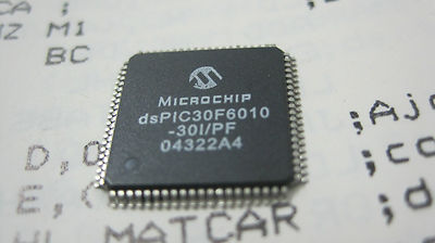 1pcs DSPI30F6010-30IPF Enhanced Flash High Performance, 16bit Risc CPU MICROCHIP