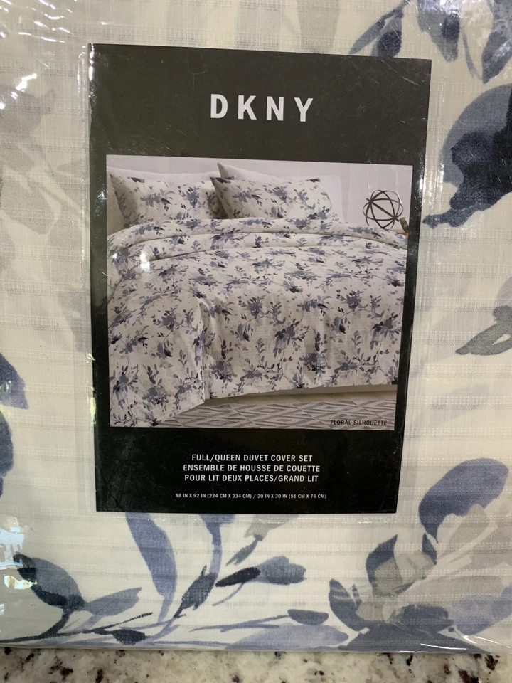 Funda nórdica DKNY Full Queen y dos fundas estándar. ¡Nuevo! Foto 2 de 4