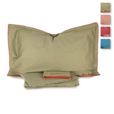 Completo lenzuola Enrico Coveri in Raso Matrimoniale c/piping K479