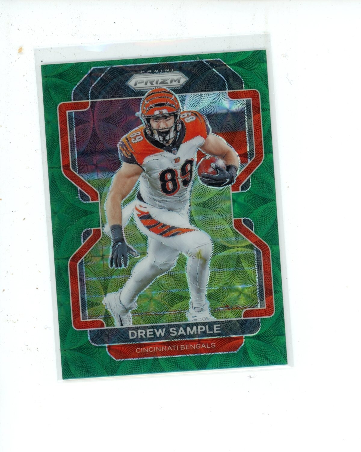 2021 Panini Prizm Green Scope Prizm #272 Drew Sample #d 5/75