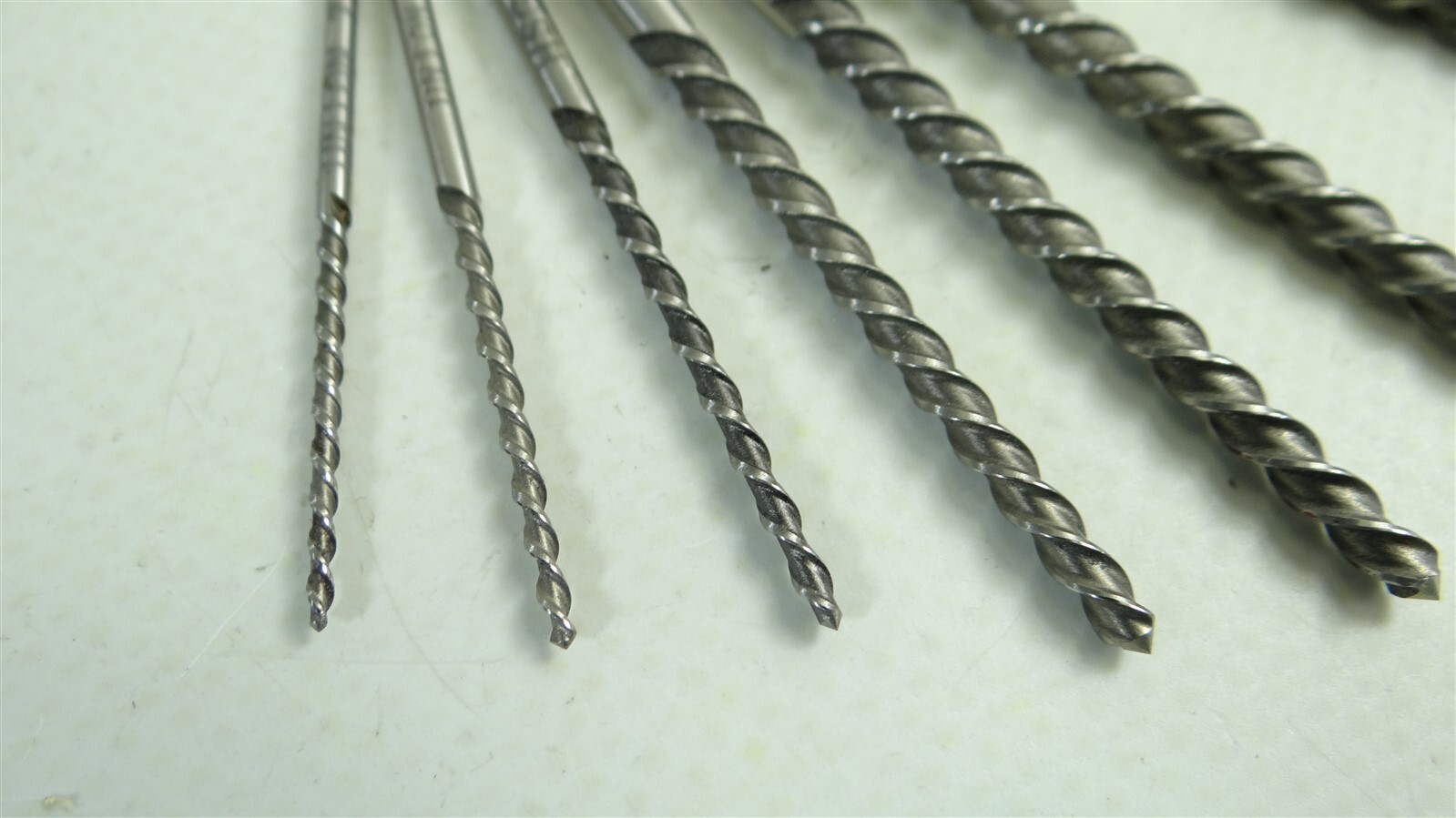 8 NEW! UNION HSS HELICAL FLUTE TAPER PIN REAMERS 7/0 6/0 5/0 2/0 0