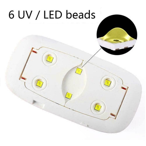 LED UV Nail Lamp Polish Dryer Gel Acrylic Curing Light Professional Tool Timer - Picture 7 of 10