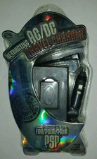 PSP Travel Charger RETRACTABLE AC / DC Game Elements FOLD UP Power Adapter NEW