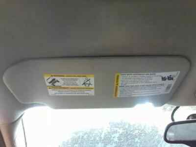 2002-2007 Saturn Vue LH Driver Sun Visor Gray OEM