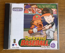 Backyard Baseball 2001 Humongous Sports PC CD-ROM Windows/Mac Mint 2000 Used