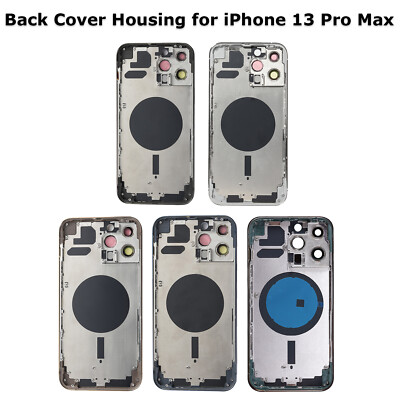 Rear Back Housing Cover Battery Door Assembly Part For iPhone 13 Pro Max 6.7