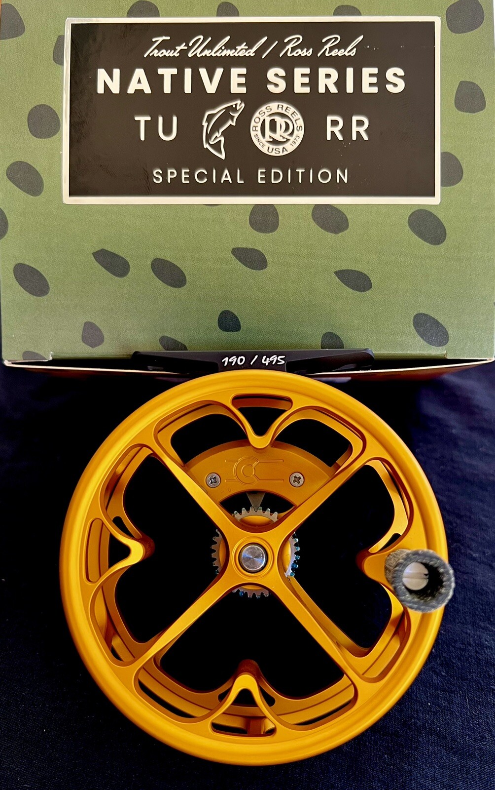 Ross Reel Colorado - Colorado Cutthroat Special Edition - Free TU Membership NEW