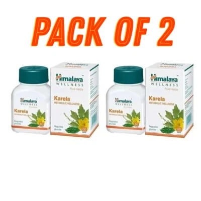 Himalaya Karela For Metabolic Wellness 2 BOX FREE SHIP Exp 2027